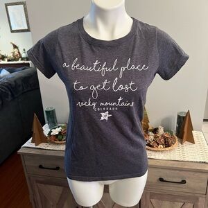 L.A.T. Rocky mountains Colorado tshirt